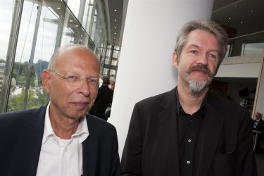 Rafael Seligmann and Rene Strien